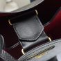 Small Saffiano Leather Prada Panier Bag