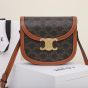 Celine BESACE CLEA IN TRIOMPHE CANVAS AND CALFSKIN