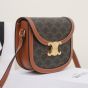 Celine BESACE CLEA IN TRIOMPHE CANVAS AND CALFSKIN