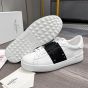 Valentino ROCKSTUD UNTITLED SNEAKER IN CALFSKIN LEATHER WITH TONAL STUDS