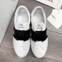 Valentino ROCKSTUD UNTITLED SNEAKER IN CALFSKIN LEATHER WITH TONAL STUDS