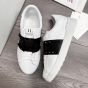 Valentino ROCKSTUD UNTITLED SNEAKER IN CALFSKIN LEATHER WITH TONAL STUDS