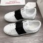 Valentino ROCKSTUD UNTITLED SNEAKER IN CALFSKIN LEATHER WITH TONAL STUDS