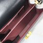 YSL CASSANDRA Mini top handle bag in grain de poudre embossed leather
