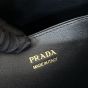 Prada Buckle leather bag with belt