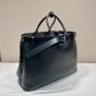 Prada Buckle leather bag with belt