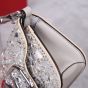 Valentino SMALL LOCÒ SHOULDER BAG WITH CRYSTALS