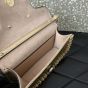 VALENTINO GARAVANI LOCÒ SMALL EMBROIDERED SHOULDER BAG