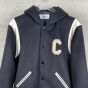 Celine hooded teddy jacket in cashmere wool