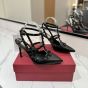 Valentino ROCKSTUD ANKLE STRAP PUMP WITH TONAL STUDS