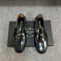 Prada Brushed leather loafers