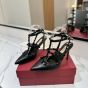 Valentino ROCKSTUD ANKLE STRAP PUMP WITH TONAL STUDS