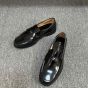 Prada Brushed leather loafers