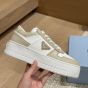 Prada Downtown Bold leather sneakers