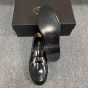 Prada Brushed leather loafers