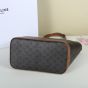 Celine MEDIUM CABAS IN TRIOMPHE CANVAS AND CALFSKIN