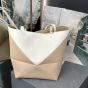 LOEWE Puzzle Fold Tote in shiny calfskin