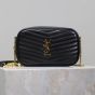 YSL MINI LOU in quilted leather