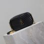 YSL MINI LOU in quilted leather