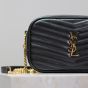 YSL MINI LOU in quilted leather
