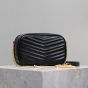 YSL MINI LOU in quilted leather
