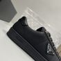 Prada Downtown nappa leather and Re-Nylon sneakers