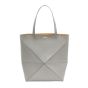 LOEWE Puzzle Fold Tote in shiny calfskin