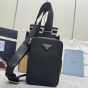 Prada Brique Saffiano leather bag