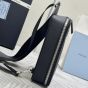 Prada Brique Saffiano leather bag