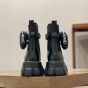 Prada Monolith leather and Re-Nylon boots with pouch