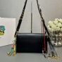 Prada Soft Sound small leather shoulder bag with charms