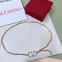 Valentino VLOGO SIGNATURE CHAIN BELT