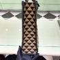 Large Prada Symbole embroidered fabric handbag