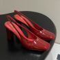 Prada Patent leather slingback pumps
