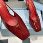 Prada Patent leather slingback pumps
