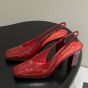 Prada Patent leather slingback pumps