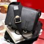 LOEWE XS Military messenger bag in soft grained calfskin