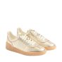 Valentino UPVILLAGE TRAINER IN LAMINATED CALFSKIN WITH NAPPA CALFSKIN LEATHER BAND