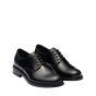 Prada Brushed leather lace-up shoes
