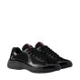 Patent leather and technical fabric Prada America's Cup sneakers