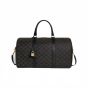 Celine Medium Voyage Triomphe Canvas & Calfskin BLACK