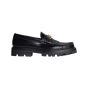 CELINE MARGARET LOAFER WITH TRIOMPHE CHAIN in POLISHED BULL
