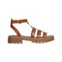 CELINE CLEA TRIOMPHE GLADIATOR SANDAL in CALFSKIN - VEGETAL TANNING