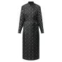 LV Monogram Silk Shirt Dress