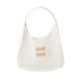 MIU MIU Woven fabric hobo bag