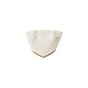 MIU MIU Denim and leather bandana top