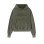 Gucci Embroidered cotton jersey hooded sweatshirt