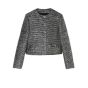 Gucci Striped tweed lamé jacket