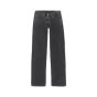 YSL V-WAIST LONG BAGGY JEANS IN 9O'S BLACK DENIM