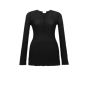 YSL MINI DRESS IN CROCHET KNIT